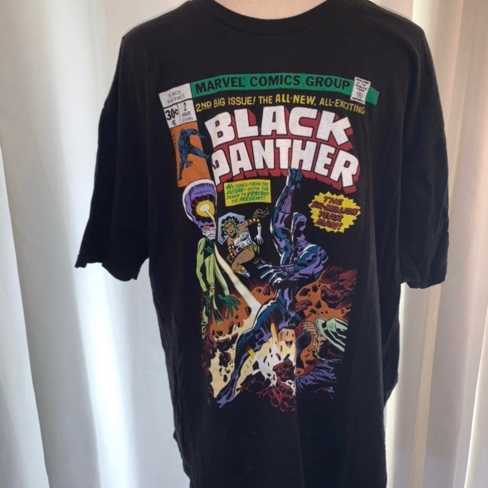 Marvel Comics Black Panther Tshirt